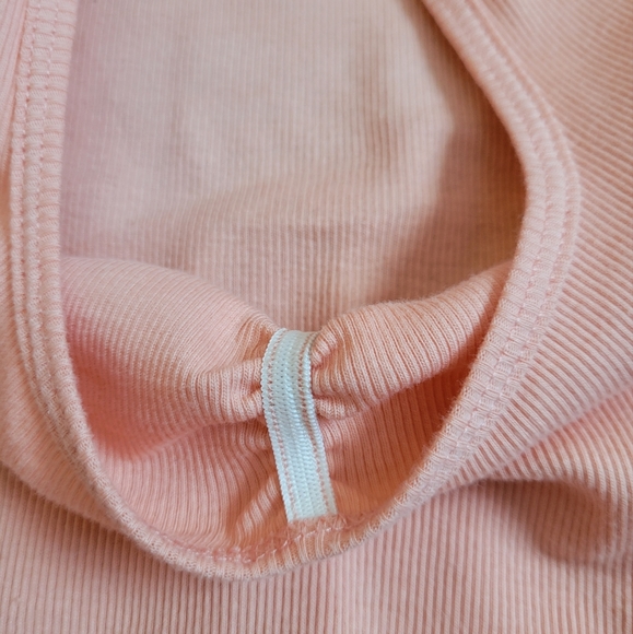 NWT Ribbed Lettuce Edge Crop T-Shirt TOPSHOP - Picture 12 of 13